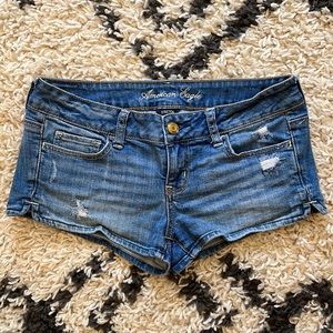 American Eagle Stretch Denim Low rise shorts